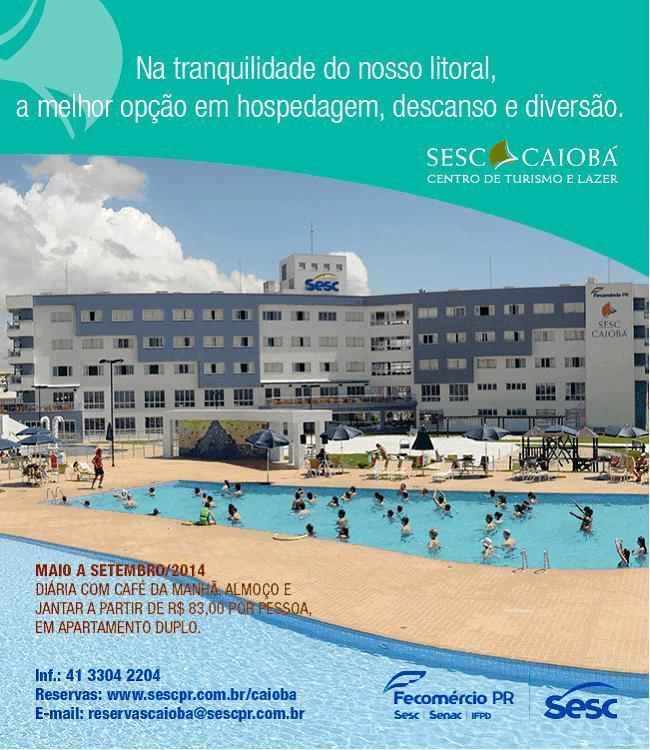 Hotel Sesc Caiobá - Centro de Turismo e Lazer - comentários, fotos